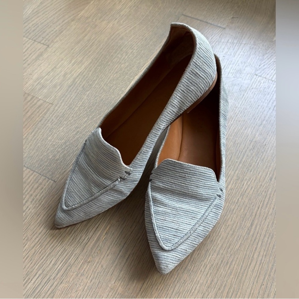 M. Gemi Stellato Sacchetto Light Gray Flats Size 37